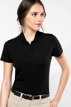 POLO SUPIMA MANCHES COURTES FEMME-PK201 - KARIBAN PRMIUM