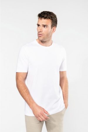 T SHIRT SUPIMA COL ROND MANCHES COURTES HOMME-PK300 - KARIBAN PREMIUM
