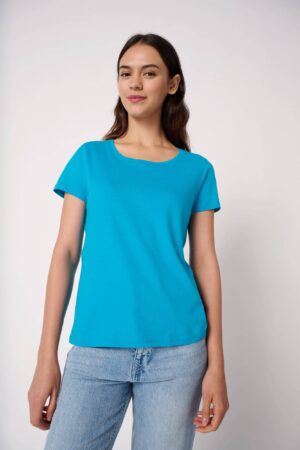 TEE SHIRT BASIC FEMME-IB311- TOPTEX