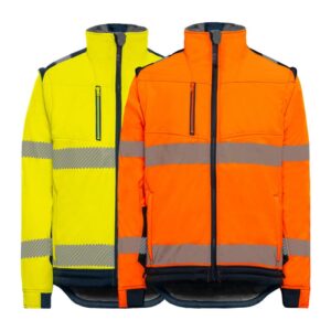 VESTE SOFTSHELL SHERPA EN HAUTE VISIBILITE- T2S