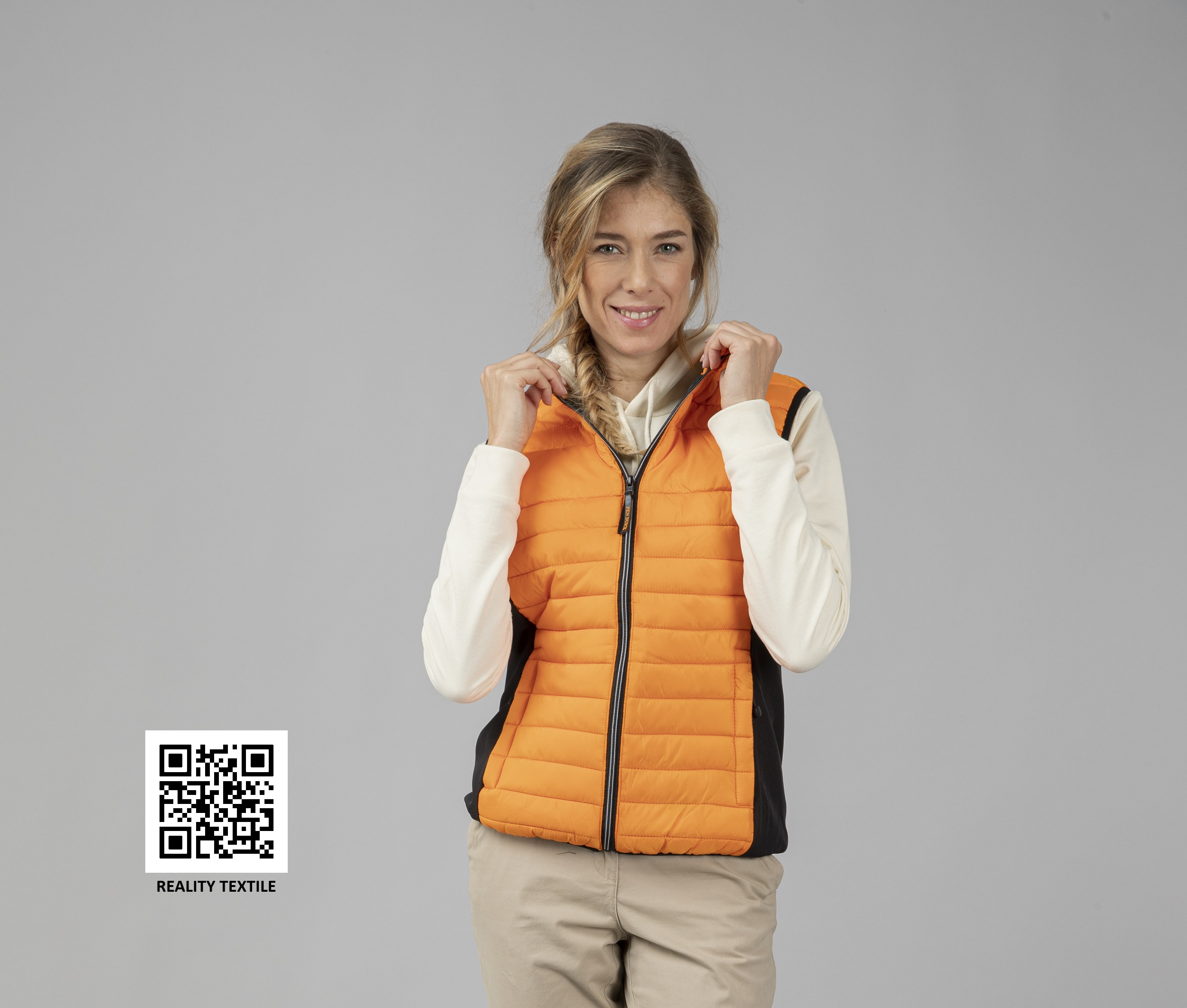 Bodywarmer bi-matière Unisexe- Référence PK316- PEN DUICK – Image 8